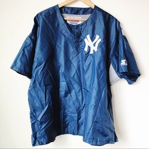 STARTER NY Yankees Dugout Warm Up Jacket MLB